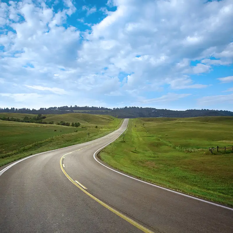 winding road